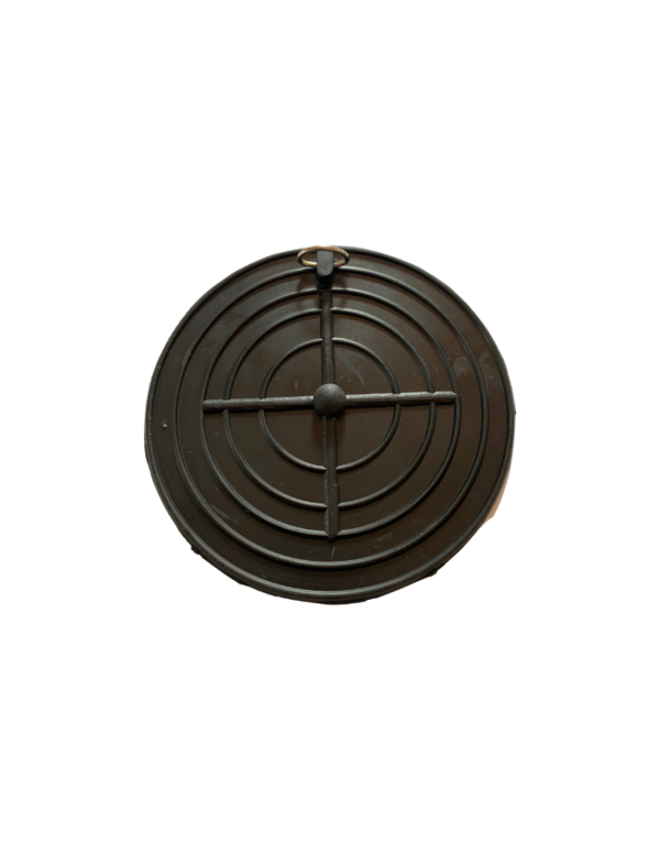TAPA OLORES DE HULE NEGRO MOD. EXTRA GRANDE 13.5cms.