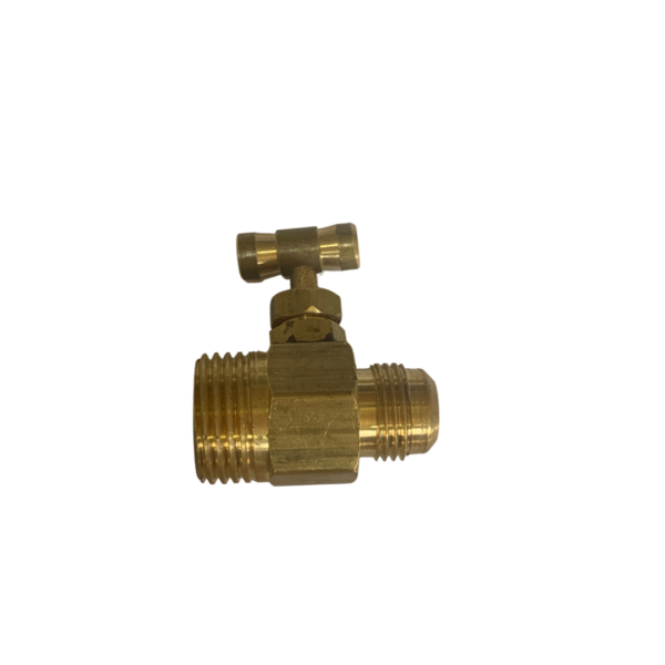 LLAVE AGUJA DE LATÓN FLEAR 3/8x1/2 NPT