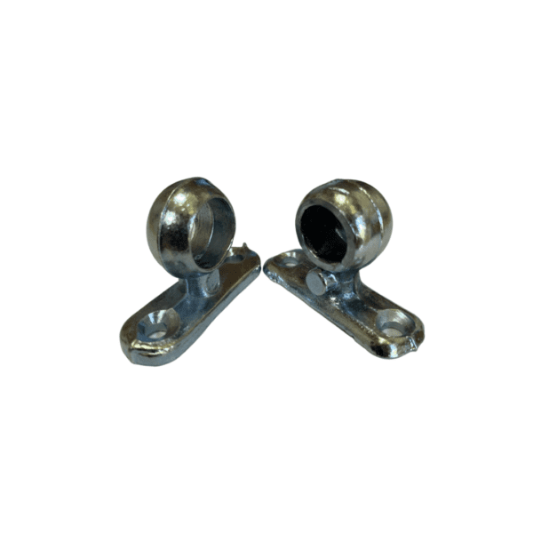 BRIDA PARA CORTINERO ZAMAC GALVANIZADO BAJA 1/2"