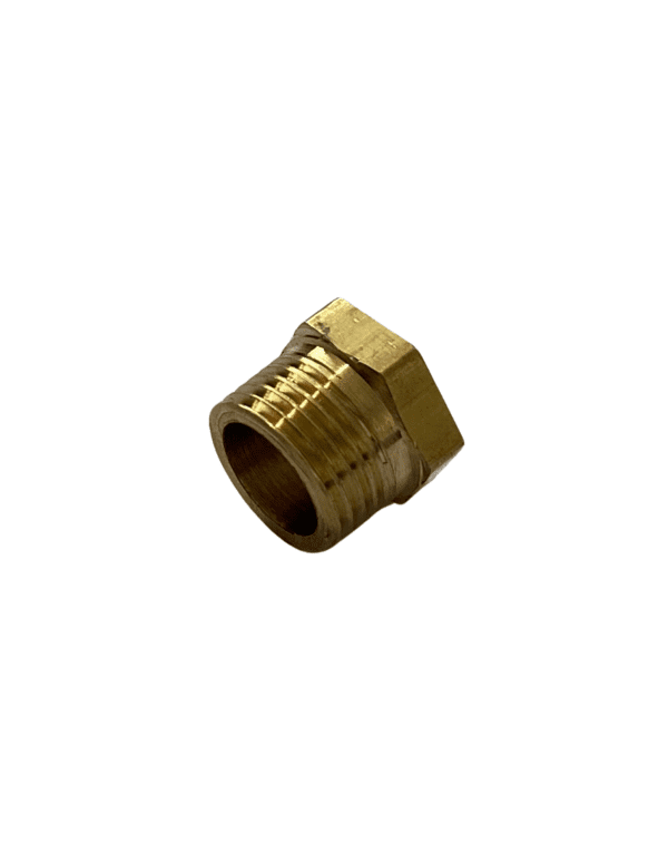 TAPÓN DE LATÓN MACHO NPT